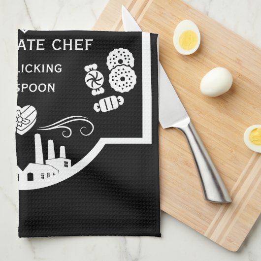 Chocolatier Maker Theedoek (Quarter Fold)