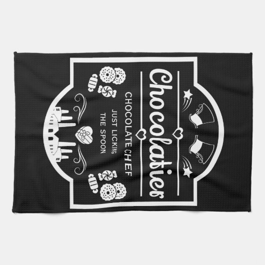 Chocolatier Maker Theedoek (Horizontaal)