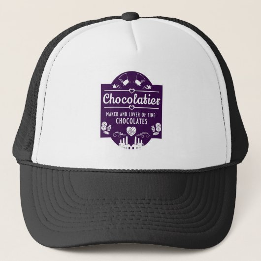Chocolatier Maker Trucker Pet (Voorkant)