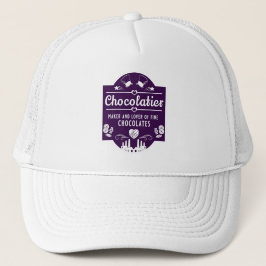 Chocolatier Maker Trucker Pet (Voorkant)