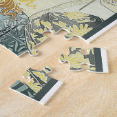 Chocoloate Art Nouveau Legpuzzel (Zijkant)