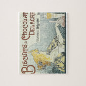 Chocoloate Art Nouveau Legpuzzel (Verticaal)
