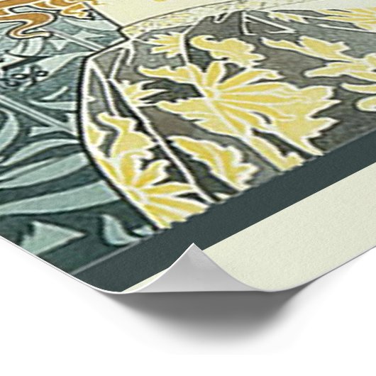 Chocoloate Art Nouveau Poster (Hoek)