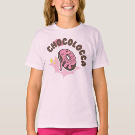 chocolocca ( gek voor chocolade met donuts ) t-shirt