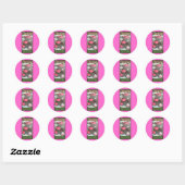 CHOCOLOPE SATIVA RONDE STICKER (Vel)