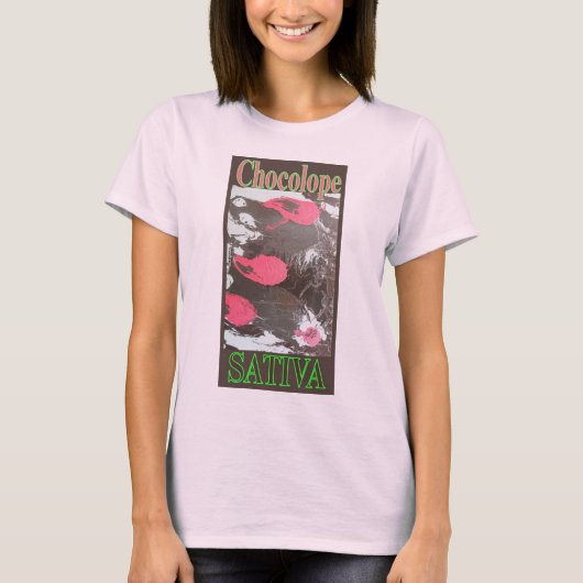 CHOCOLOPE SATIVA T-SHIRT (Voorkant)