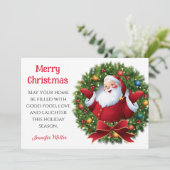 ChocoNut Cookie Exchange Recipe Sharing Kerstmis Feestdagenkaart (Staand voorkant)