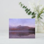 Chocorua Lake Sunrise Fog Briefkaart (Staand voorkant)