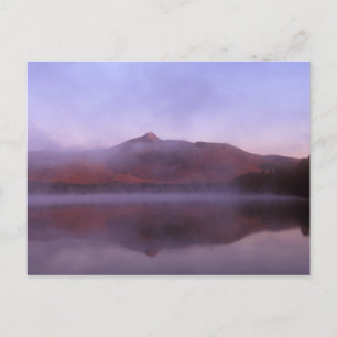 Chocorua Lake Sunrise Fog Briefkaart