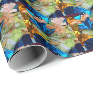 Chocotejas op de Feria in Peru Cadeaupapier