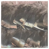 Choctaw Feather Mantle Stof (Close Up)