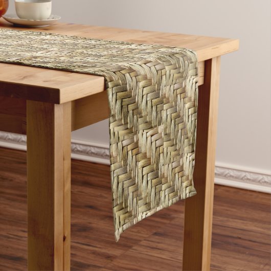 Choctaw Herringbone Table Runner Lange Tafelloper (Voorbeeld)