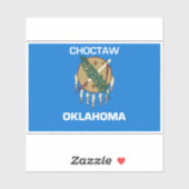 Choctaw Oklahoma Sticker (Vel)