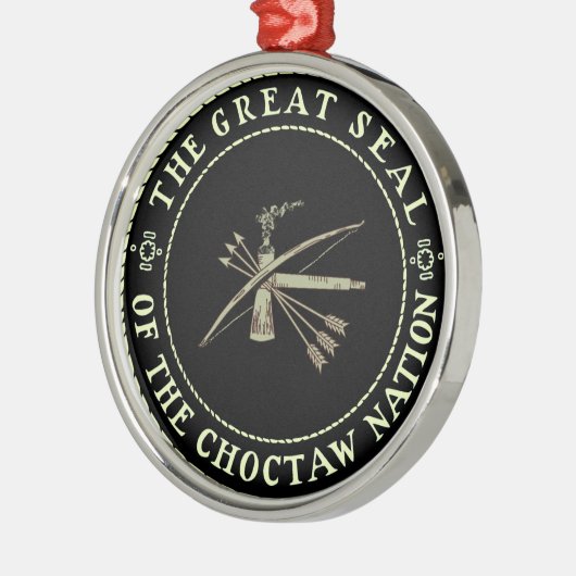 CHOCTAW SEAL Ornament (Links)