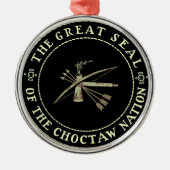 CHOCTAW SEAL Ornament (Voorkant)