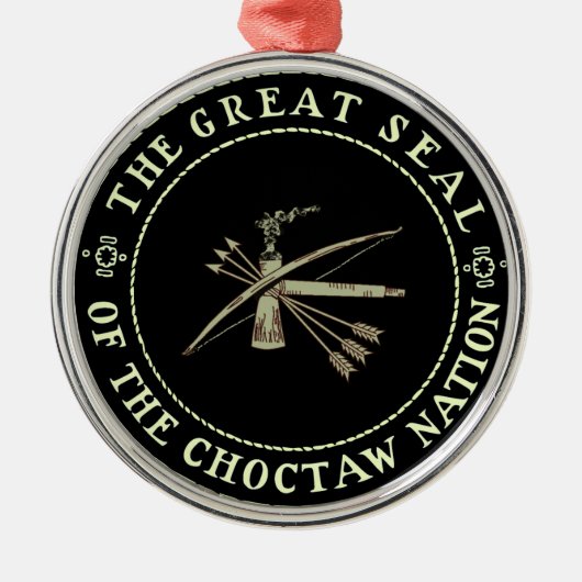 CHOCTAW SEAL Ornament (Voorkant)