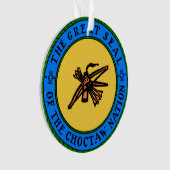 CHOCTAW SEAL Ornament (voorkant)