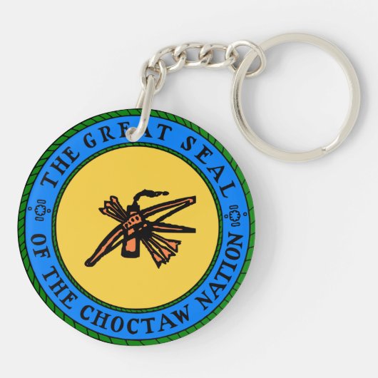 CHOCTAW SEAL Sleutelhanger (Achterkant)