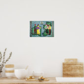 Choctaw - Steun aan de Ieren Poster (Keuken)