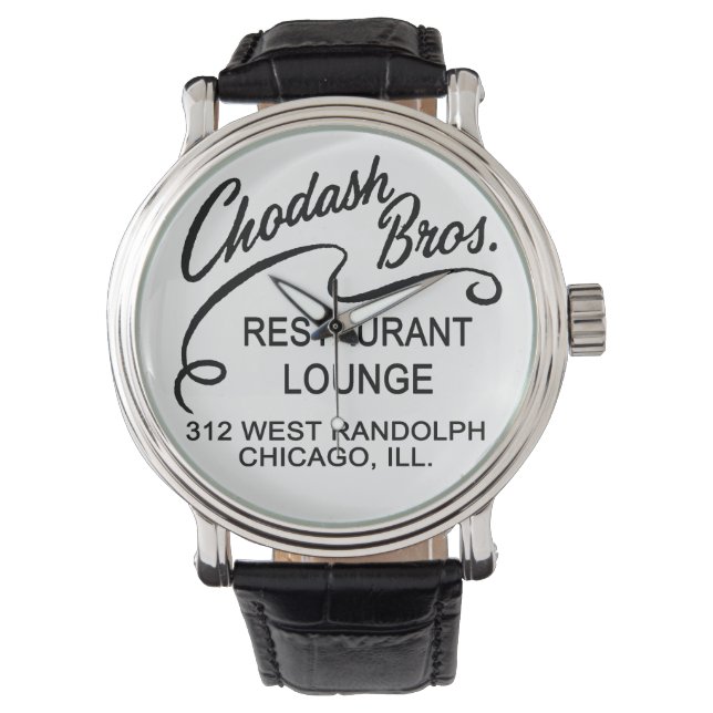 Chodash Bros. Restaurant, Chicago, Verenigde State Horloge (Voorkant)