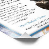 Chofetz Chaim Joods Inspirerend Quote Foto Afdruk (Hoek)