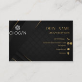 Chogan Visitenkarte Personal Berater/in  Visitekaartje (Achterkant)