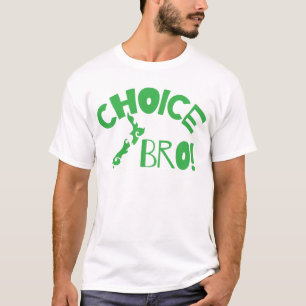 Choice Bro (kaart Kiwi New Zealand) T-shirt