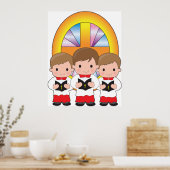 Choir Boys Poster (Keuken)
