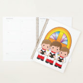 Choir Boys Singing in Church Christian Worship Planner (Display)