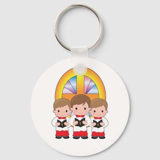 Choir Boys Sleutelhanger (Voorkant)