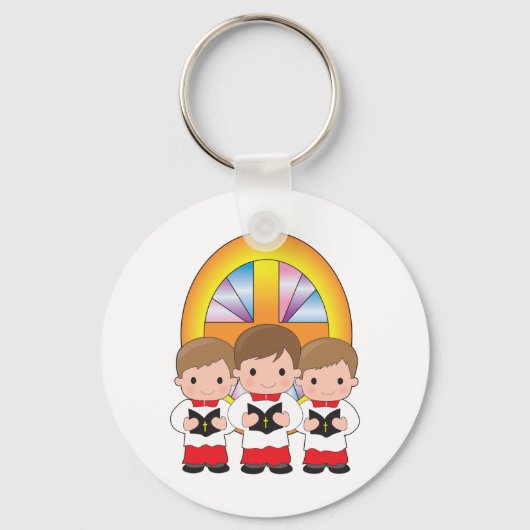 Choir Boys Sleutelhanger (Achterkant)