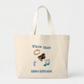 Choir canvas tas (Voorkant)