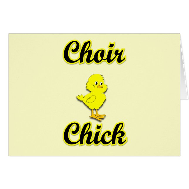 Choir Chick (Voorkant Horizontaal)