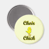 Choir Chick Magneet (Voorkant / Achterkant)