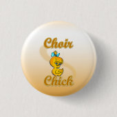 Choir Chick Ronde Button 3,2 Cm (Voorkant)