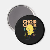 Choir Chick Singer Musician Music Singing Gift Magneet (Voorkant / Achterkant)