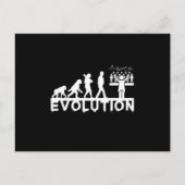Choir Conductor Evolution Chorus Choral Music Gift Briefkaart (Voorkant)