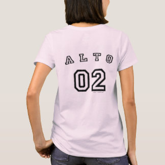 Choir Culture Alto 02 vrouwen t-shirt