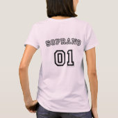 Choir Culture Soprano 01 T-shirt voor vrouwen (Achterkant)