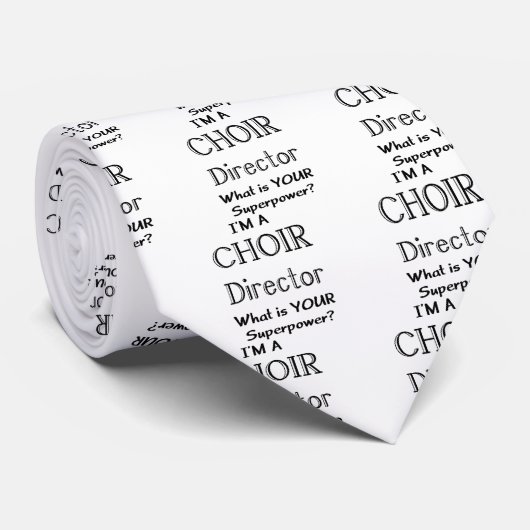 Choir directeur stropdas (Opgerold)