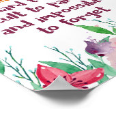 Choir Director Chorus lerares Appreciation Gift Poster (Hoek)