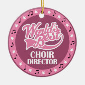 Choir Director Gift for her Keramisch Ornament (Voorkant)