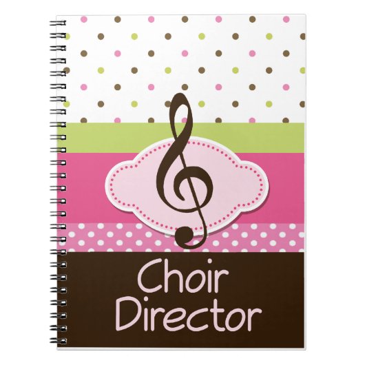 Choir Director Gift Journal-laptop Notitieboek (Voorkant)