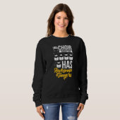Choir Director Music Singer Notes Instrument Teach Trui (Voorkant volledig)