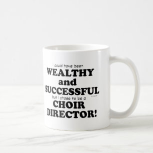Choir Director Wealthy & Succesvol Koffiemok