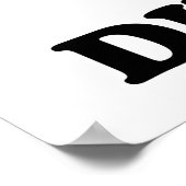 Choir Director Wealthy & Succesvol Poster (Hoek)