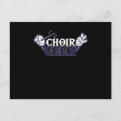 Choir Geek Chorus Choral Music Conductor Gift Briefkaart (Voorkant)