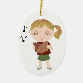 Choir Girl Keramisch Ornament