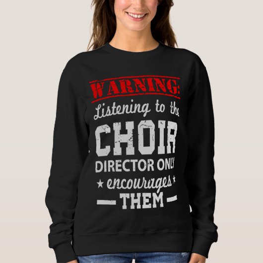 Choir Humor Director Trui (Voorkant)