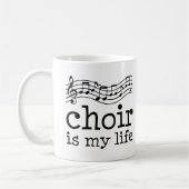 Choir is mijn leven koffiemok (Links)